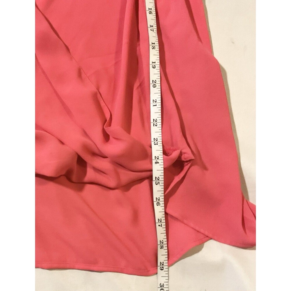 Pleione Women’s Draped Blouse Size L, Pink - Picture 8 of 9